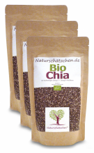 3x 500g Bio Chia Samen